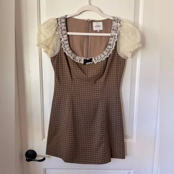 Reformation
× Kacey Musgraves Bunny
Mixed Media Minidress - Picture 2 of 10